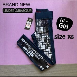 NEW Under Armour women leggings activewear pants, size XS, navy blue